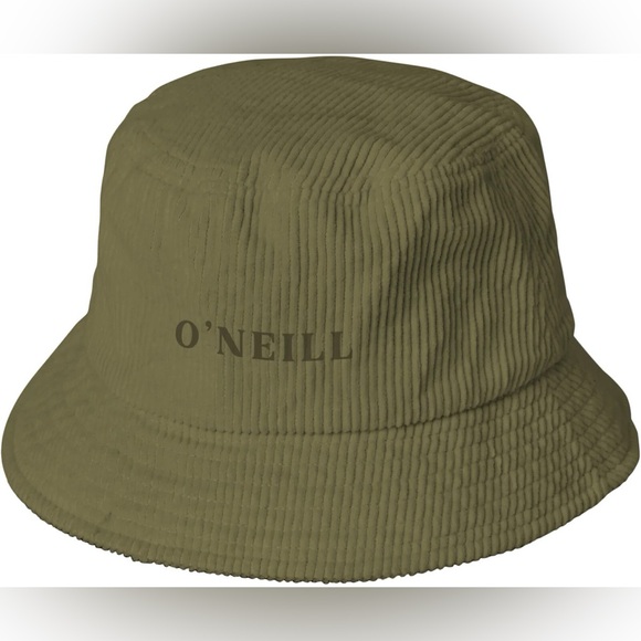 O’NEILL OLIVE PIPER CORD BUCKET HAT‎ NWT - Picture 1 of 4